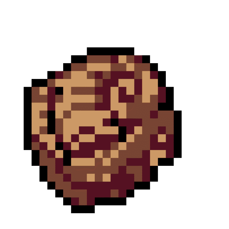 Fossil Helix – Pokemon Pärlplatta Mönster