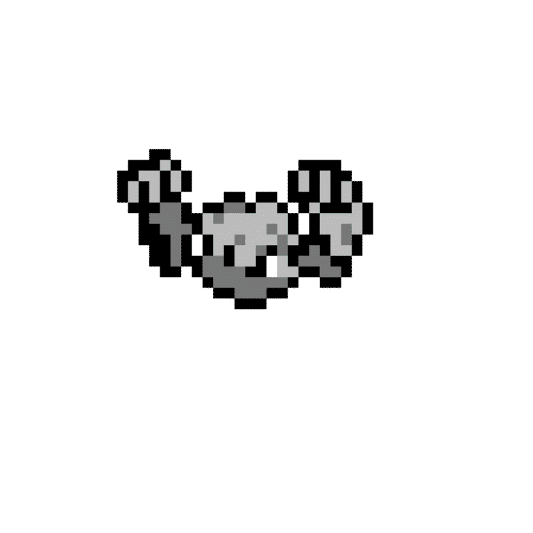 Geodude – Pokemon Pärlplatta Mönster