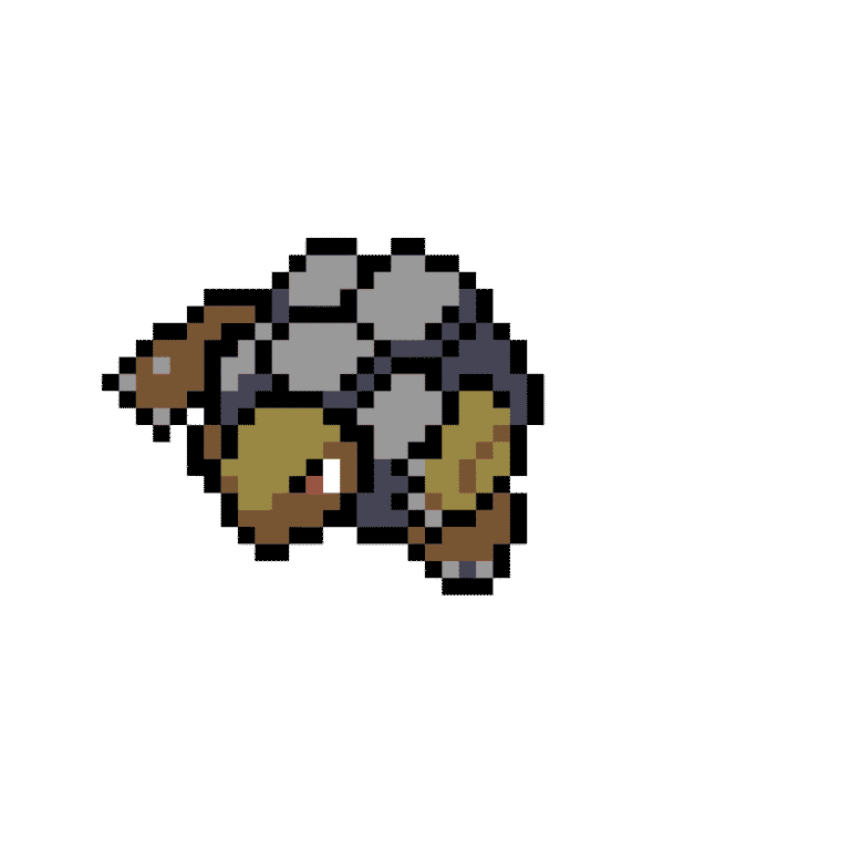 Golem – Pokemon Pärlplatta Mönster