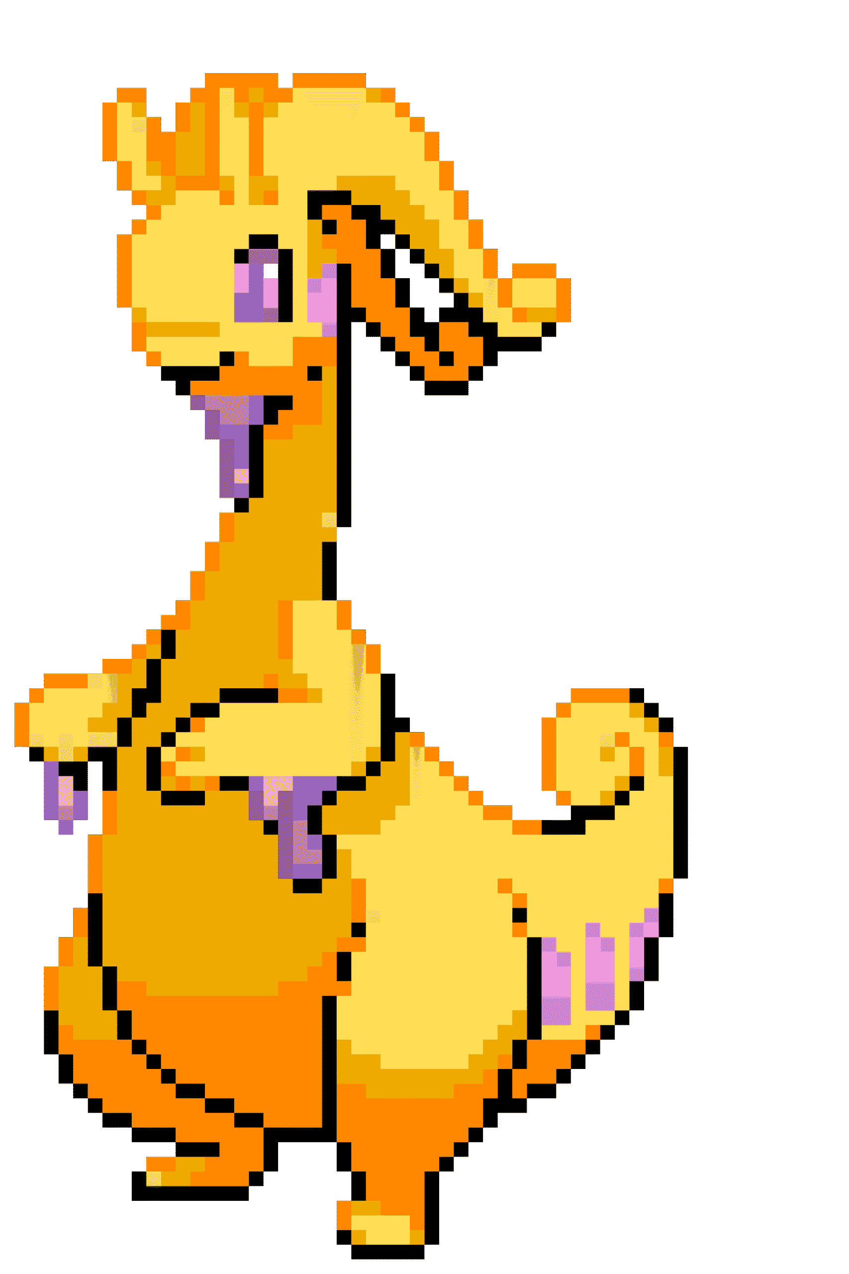 Pärlplatta mönster för Goodra shiny