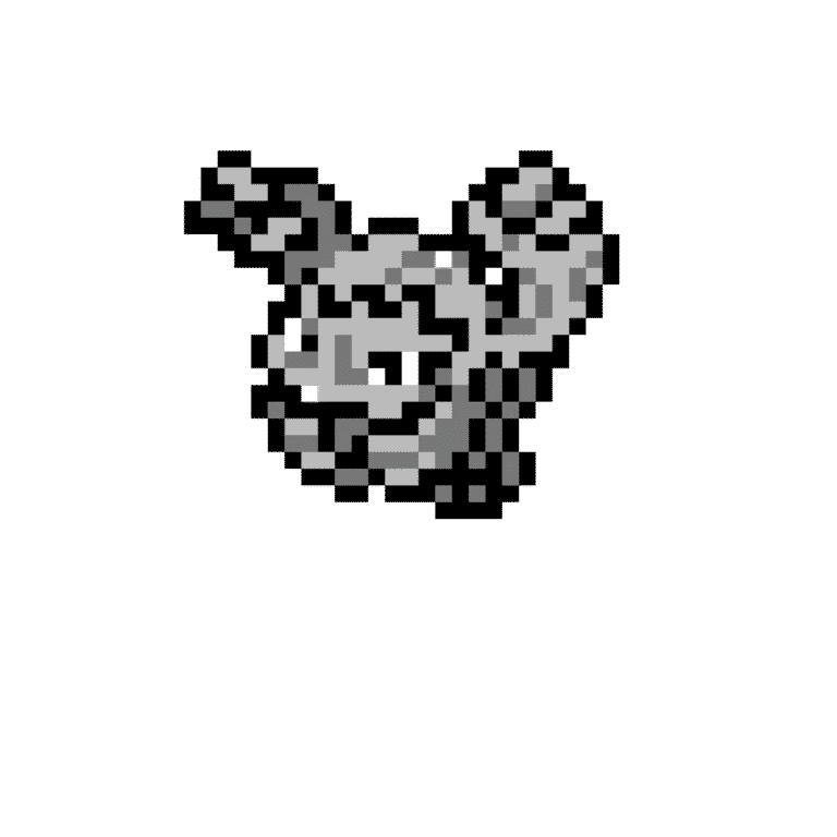 Graveler – Pokemon Pärlplatta Mönster