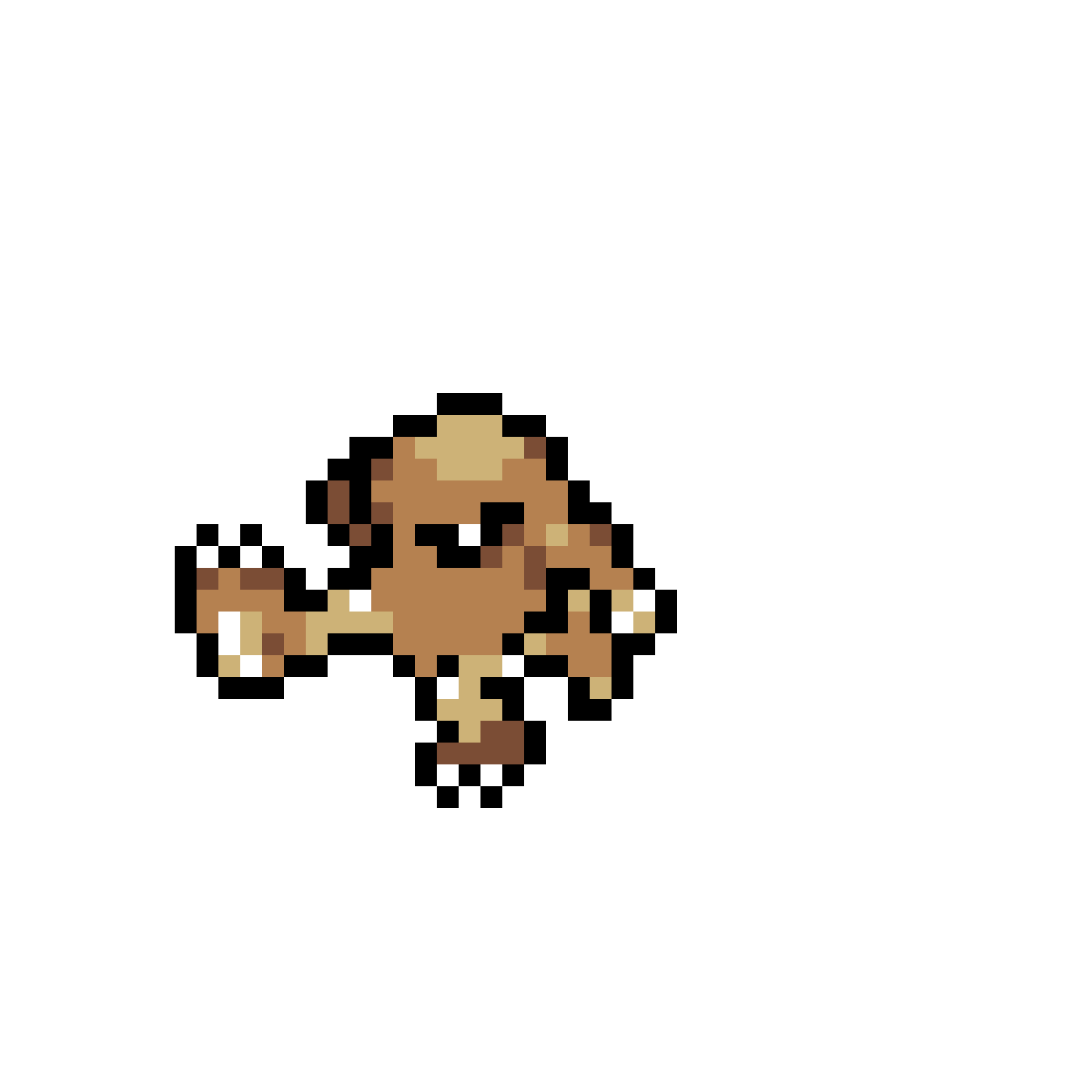 Pärlplatta mönster för Hitmonlee