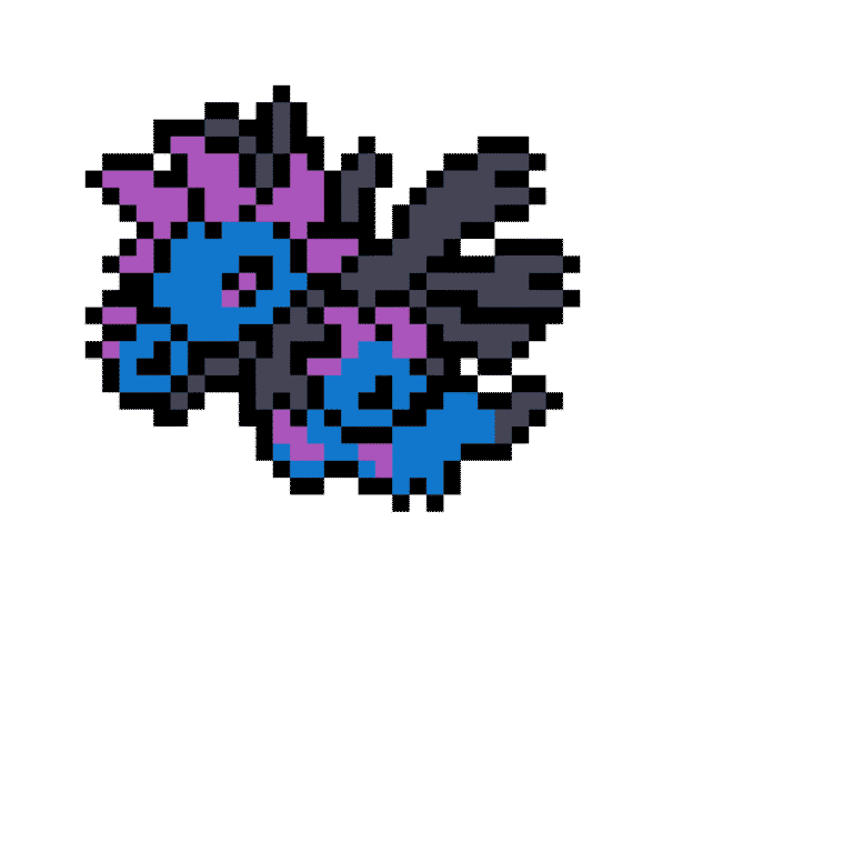 Hydreigon – Pokemon Pärlplatta Mönster