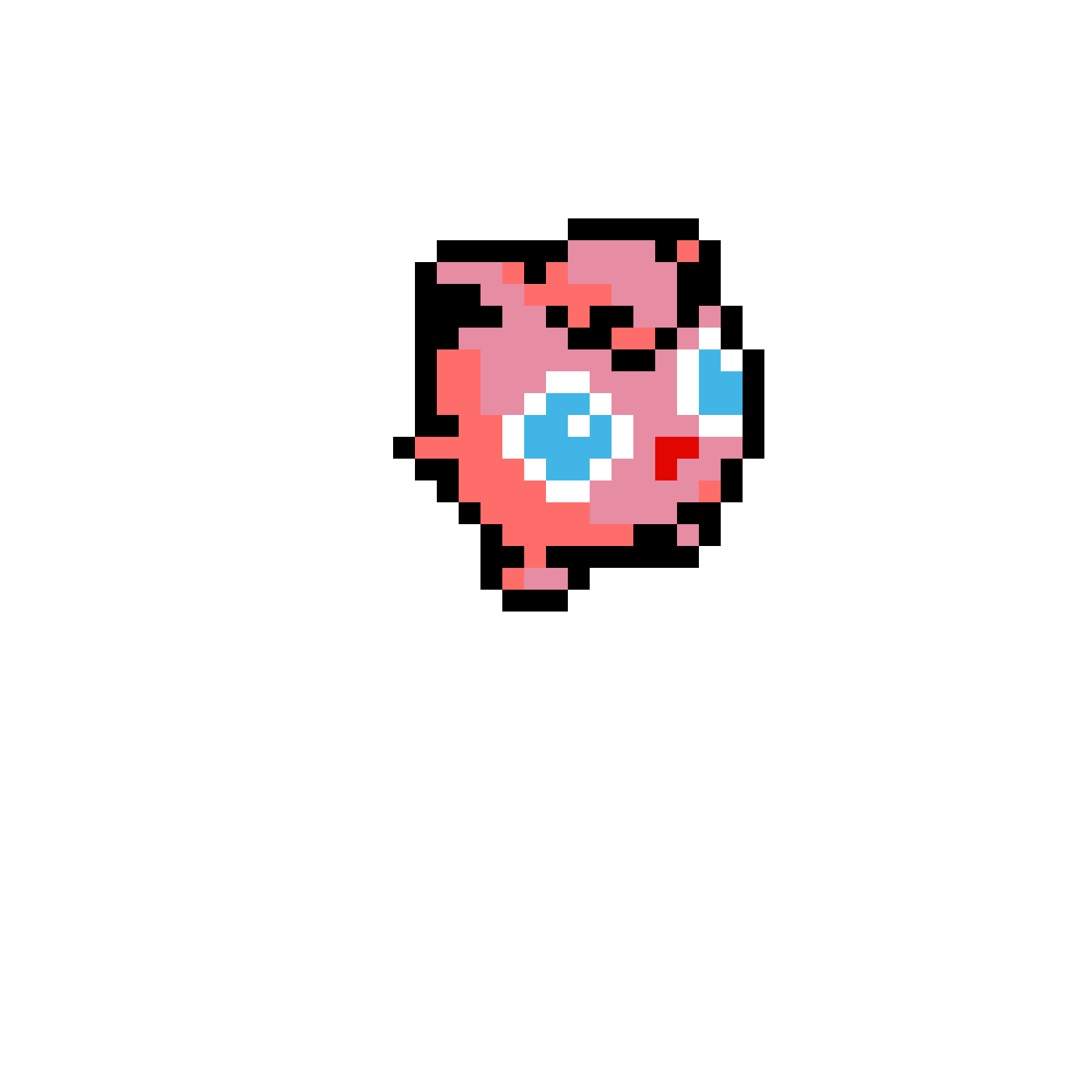 Pärlplatta mönster för Jigglypuff