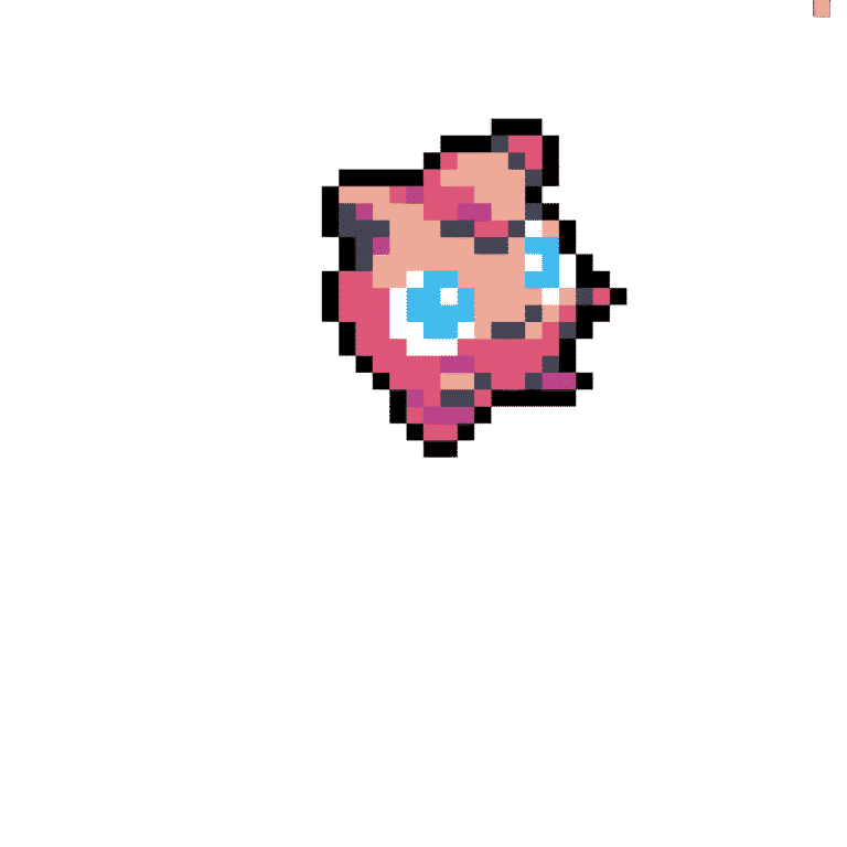 Jigglypuff – Pokemon Pärlplatta Mönster