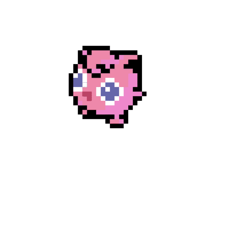 jigglypuff – Pokemon Pärlplatta Mönster