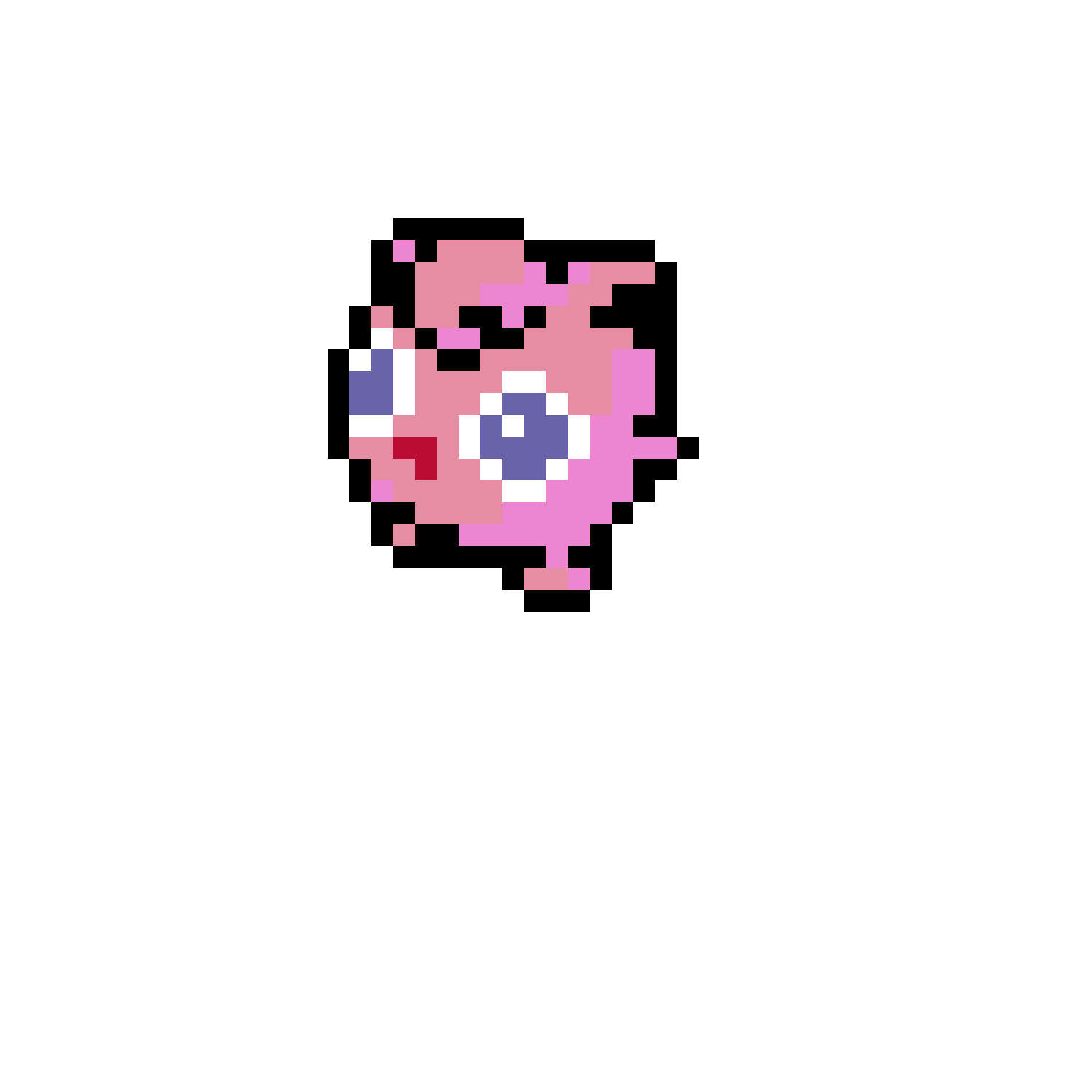 Pärlplatta mönster för jigglypuff