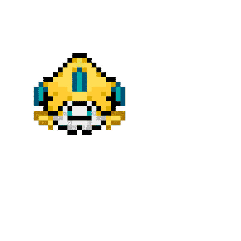 Jirachi HGSS – Pokemon Pärlplatta Mönster