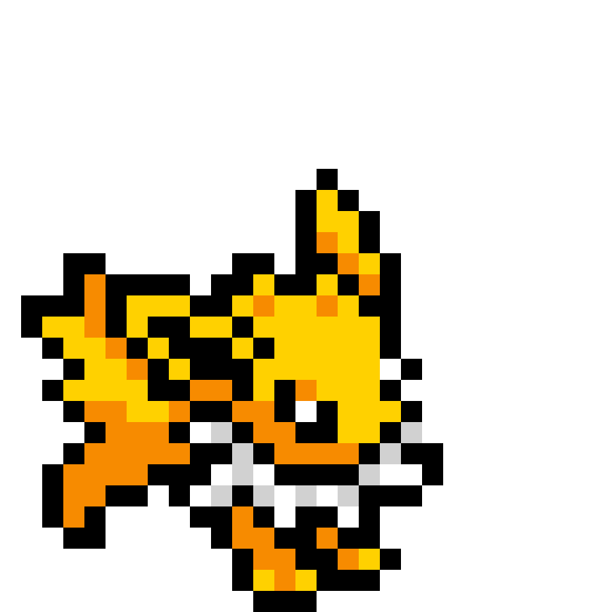 Pärlplatta mönster för Jolteon