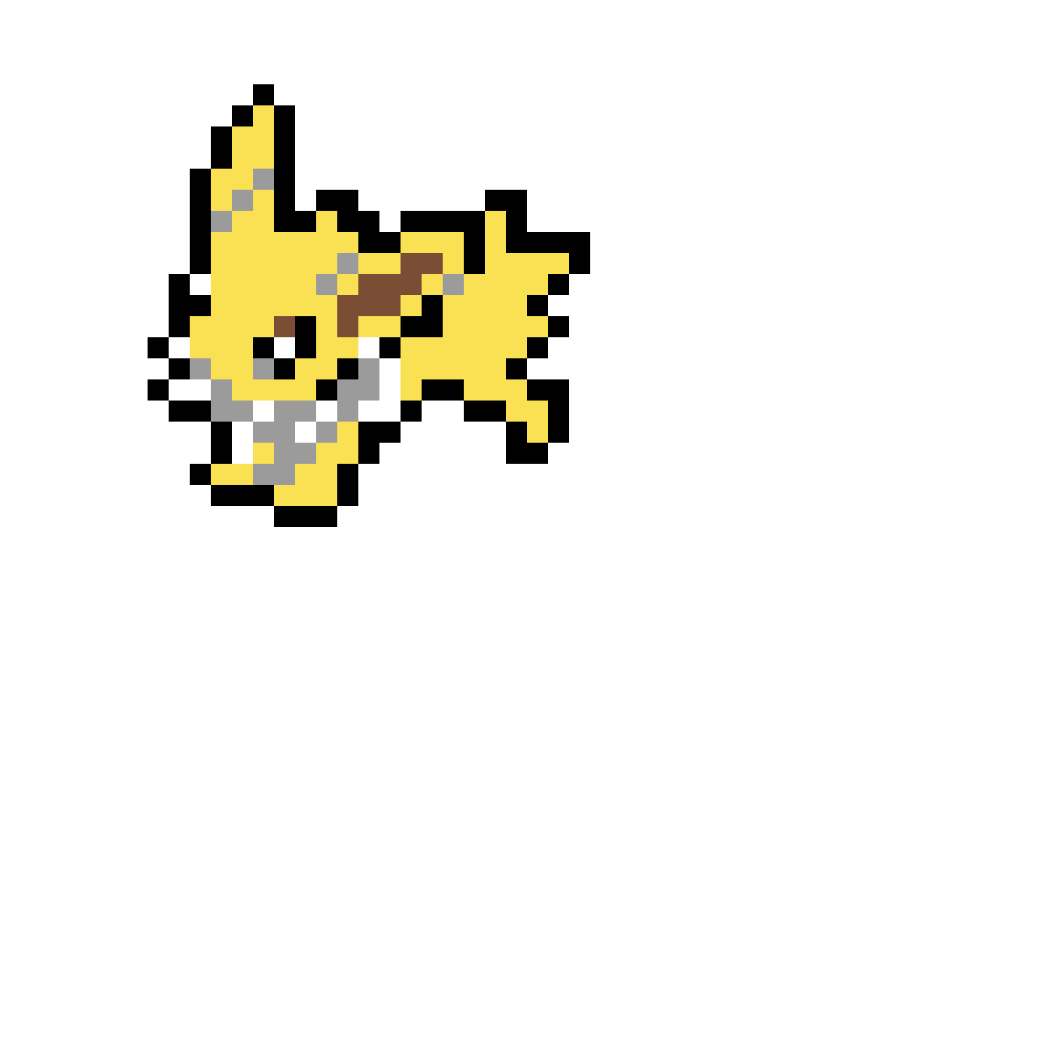 Pärlplatta mönster för Jolteon