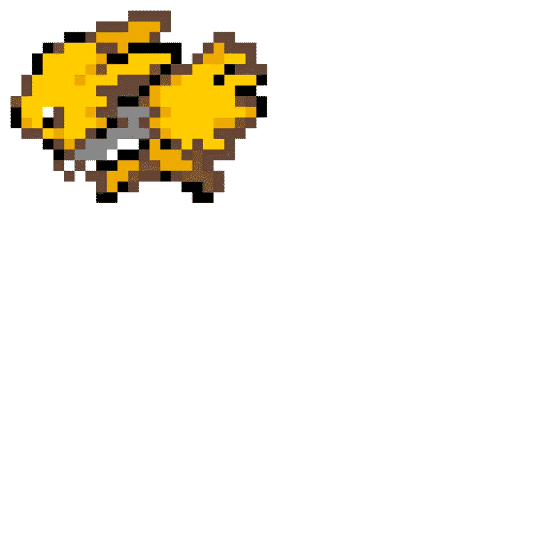 Jolteon – Pokemon Pärlplatta Mönster