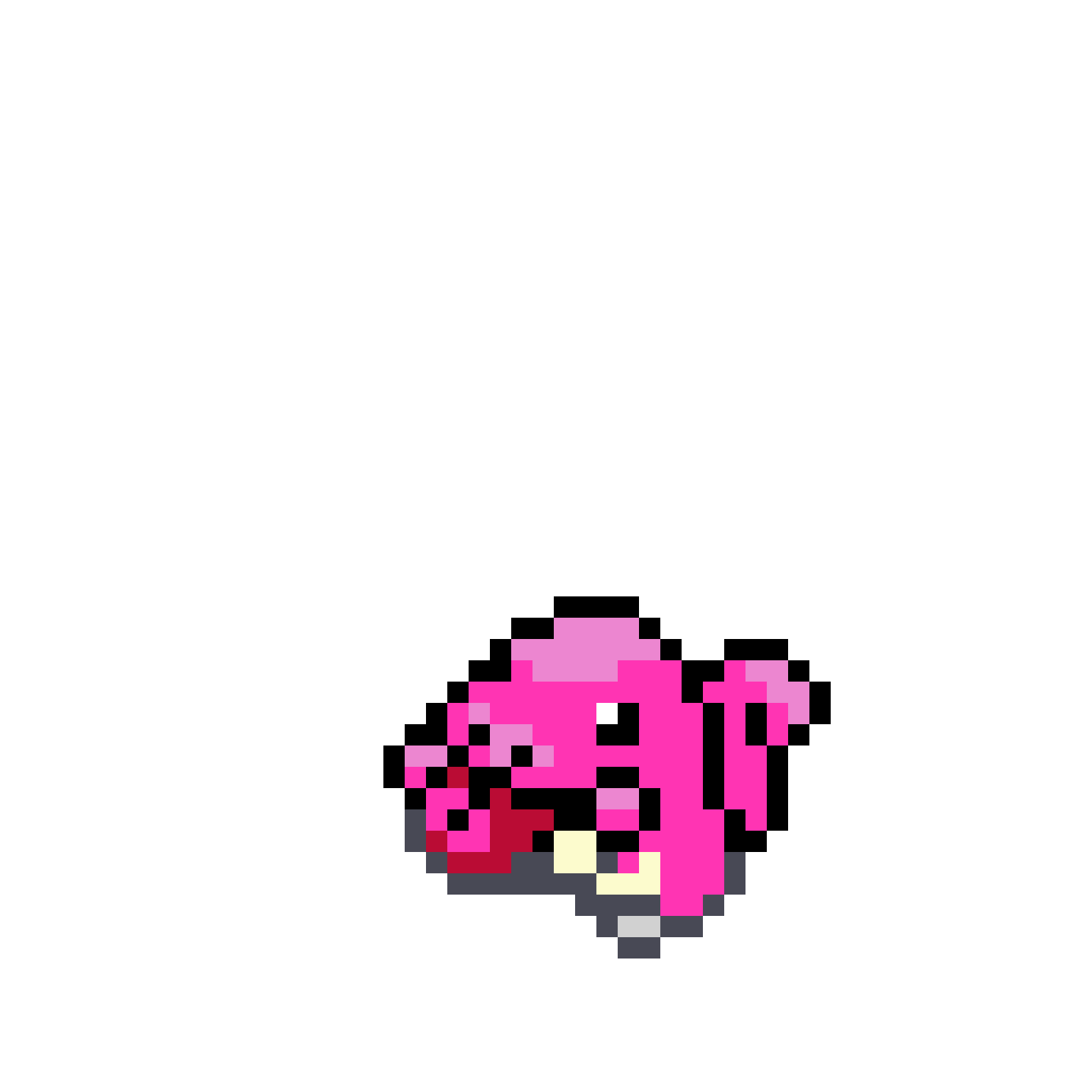 Pärlplatta mönster för Lickitung