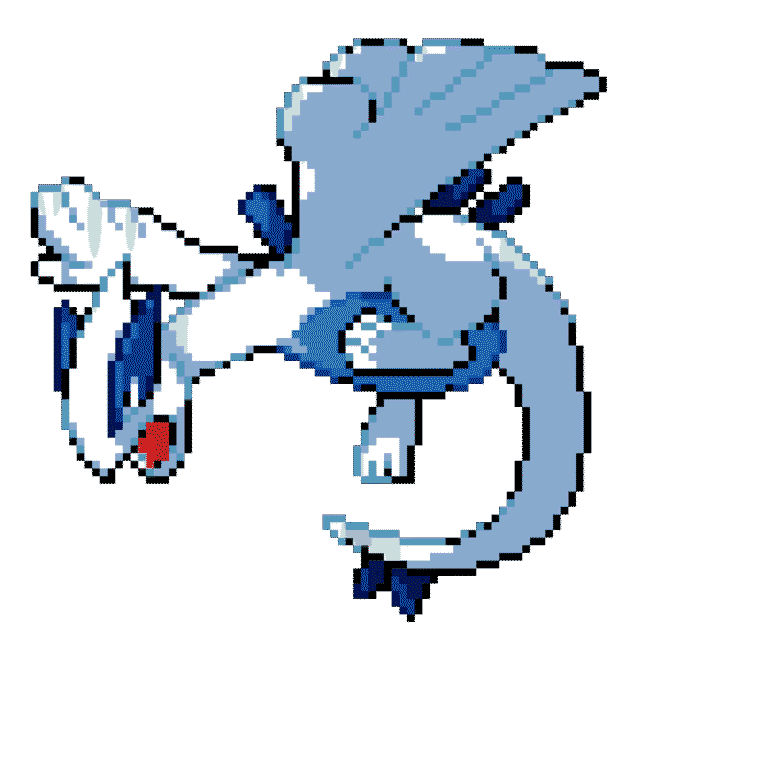 Lugia – Pokemon Pärlplatta Mönster