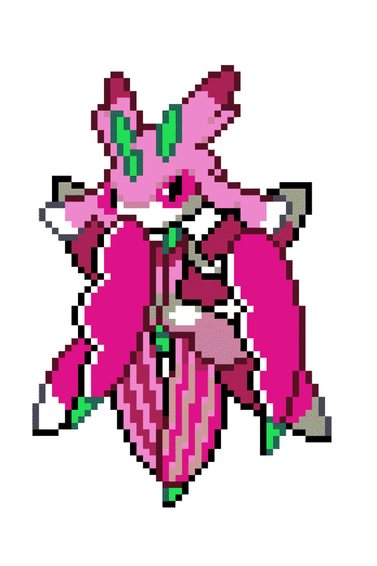 Lurantis – Pokemon Pärlplatta Mönster