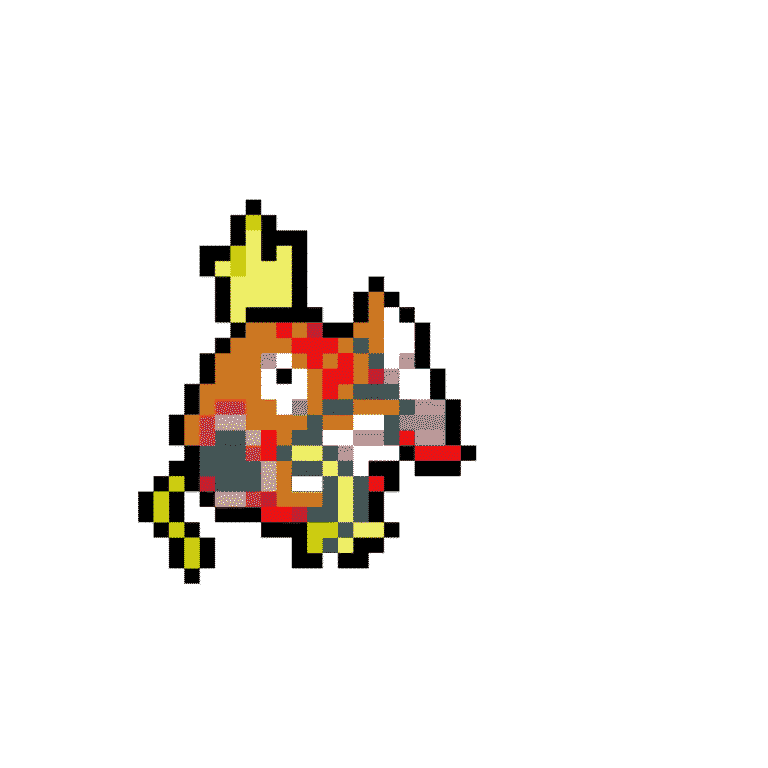 Magikarp – Pokemon Pärlplatta Mönster
