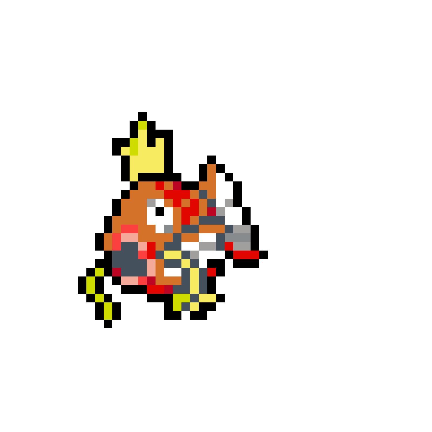 Pärlplatta mönster för Magikarp