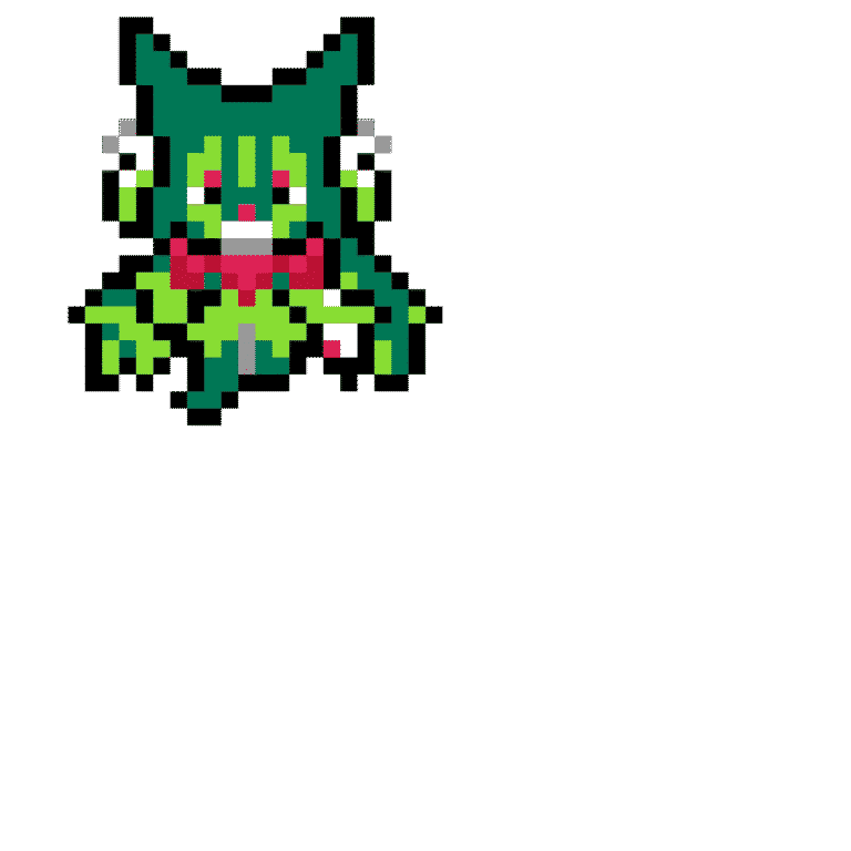 Meowscarada – Pokemon Pärlplatta Mönster