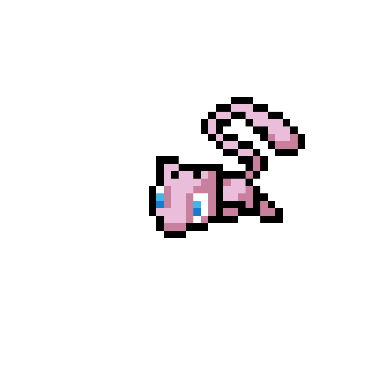 Pärlplatta mönster för Mew