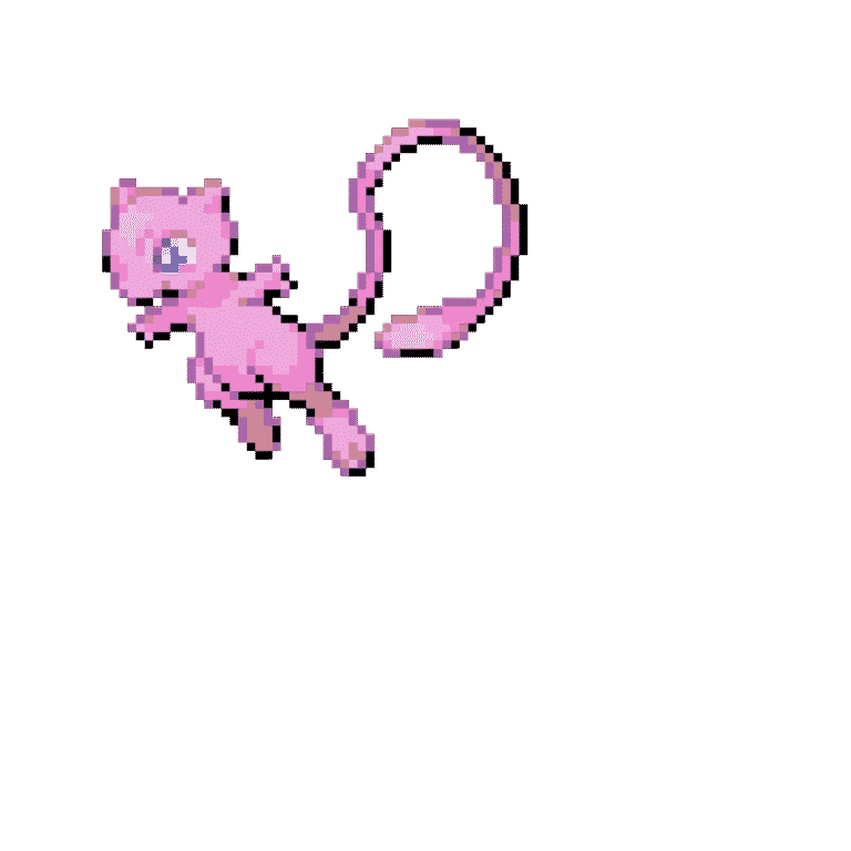 Mew – Pokemon Pärlplatta Mönster