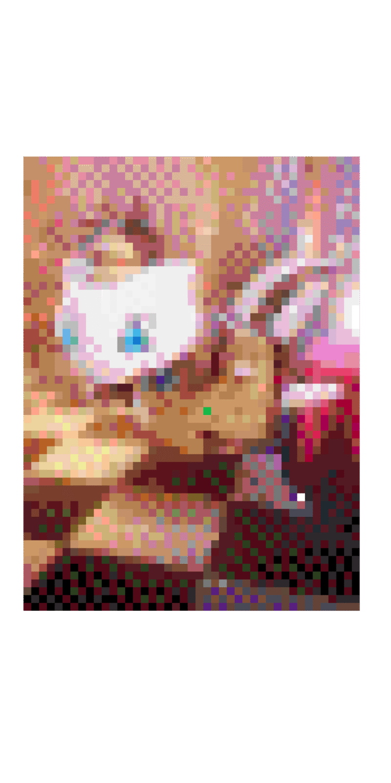 Mew Detective – Pokemon Pärlplatta Mönster