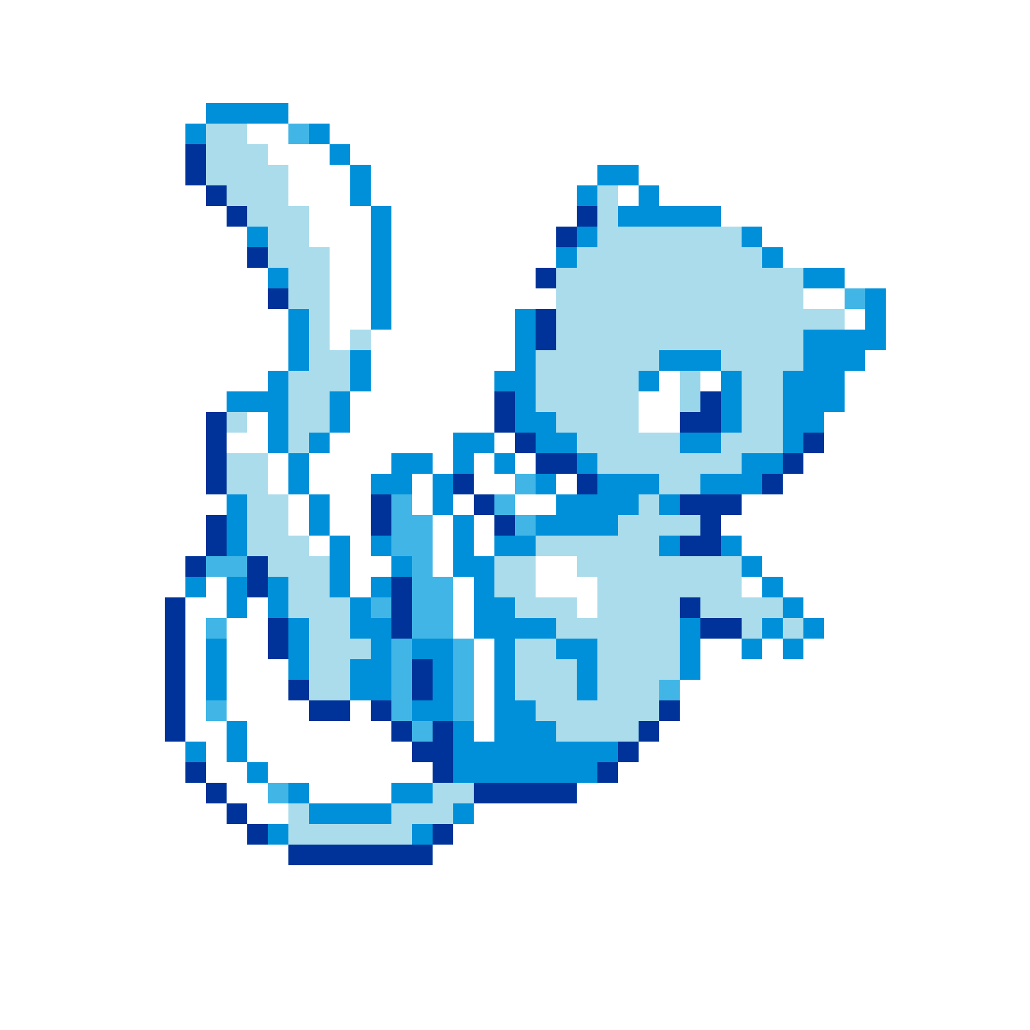Pärlplatta mönster för Mew shiny