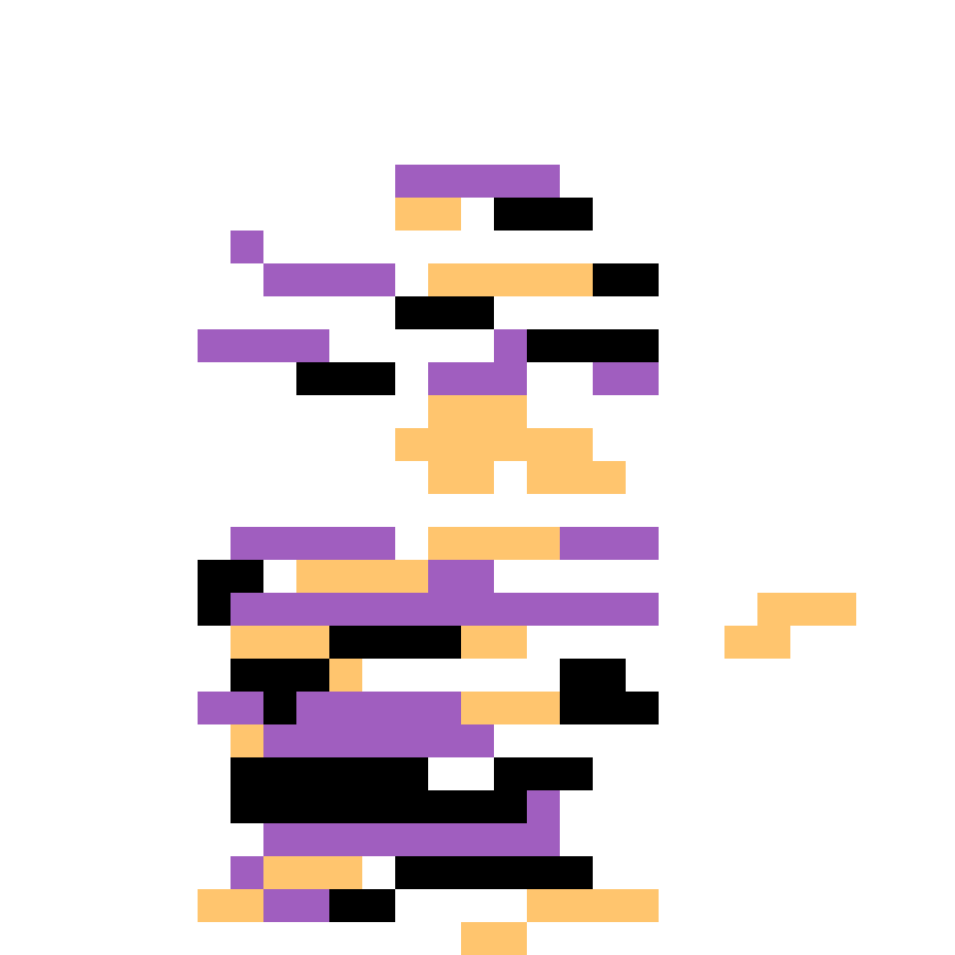 Pärlplatta mönster för missingno