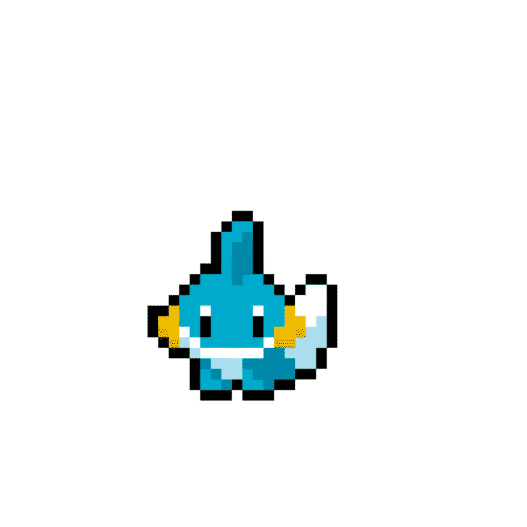 Mudkip – Pokemon Pärlplatta Mönster