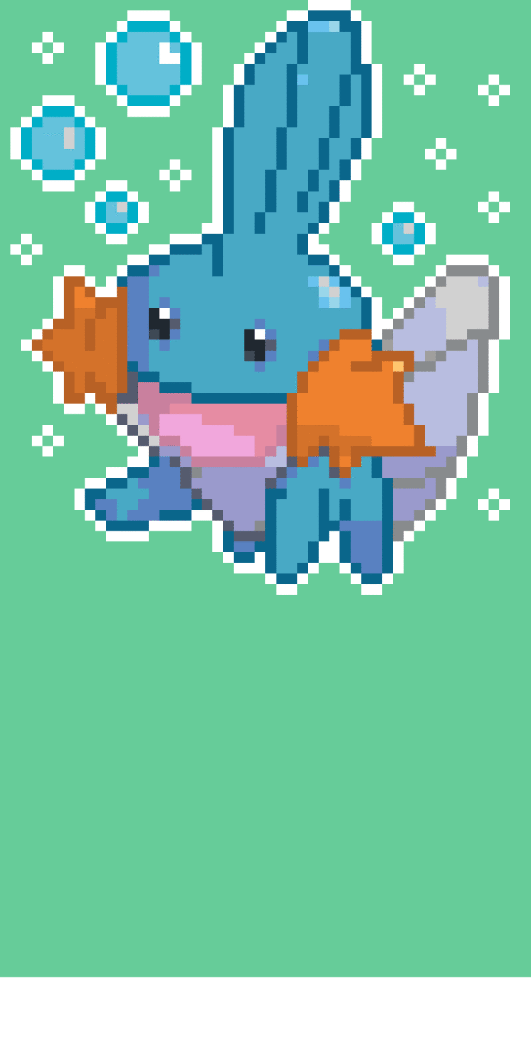mudkip ruta pix – Pokemon Pärlplatta Mönster