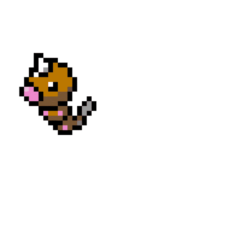 N° 13 weedle – Pokemon Pärlplatta Mönster
