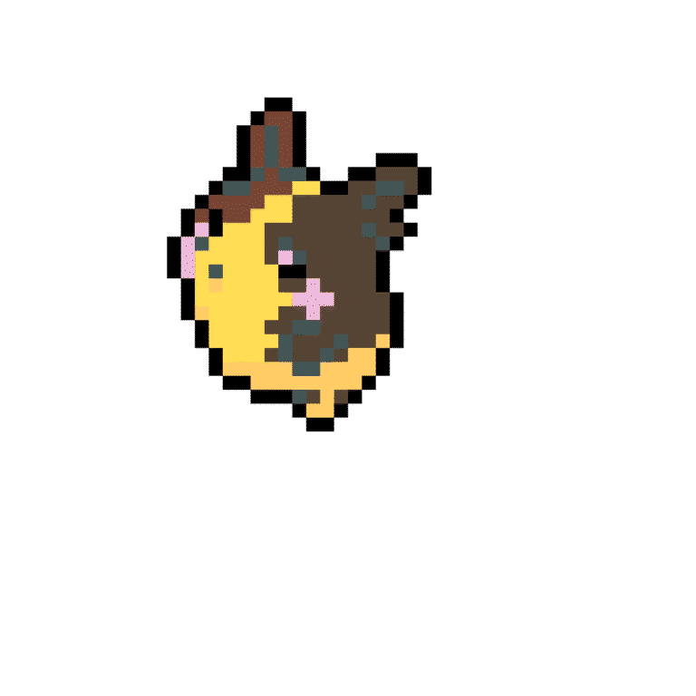 N* 877 Morpeko – Pokemon Pärlplatta Mönster