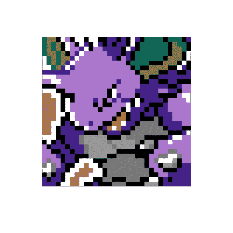 Nidoking – Pokemon Pärlplatta Mönster