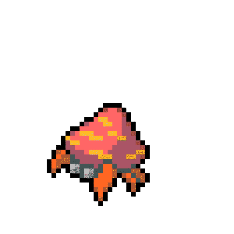 Parasect – Pokemon Pärlplatta Mönster