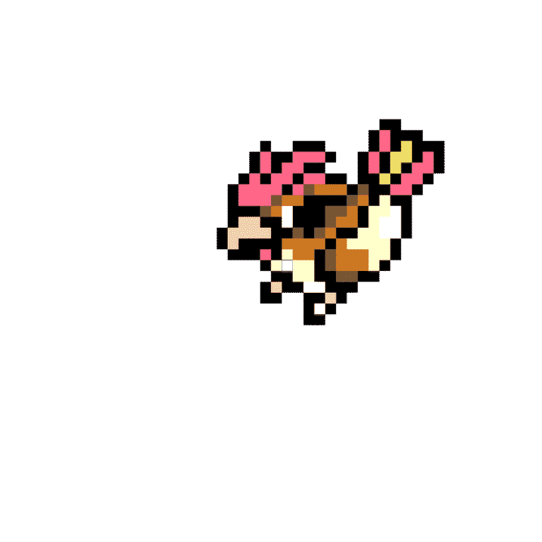 Pidgeotto – Pokemon Pärlplatta Mönster