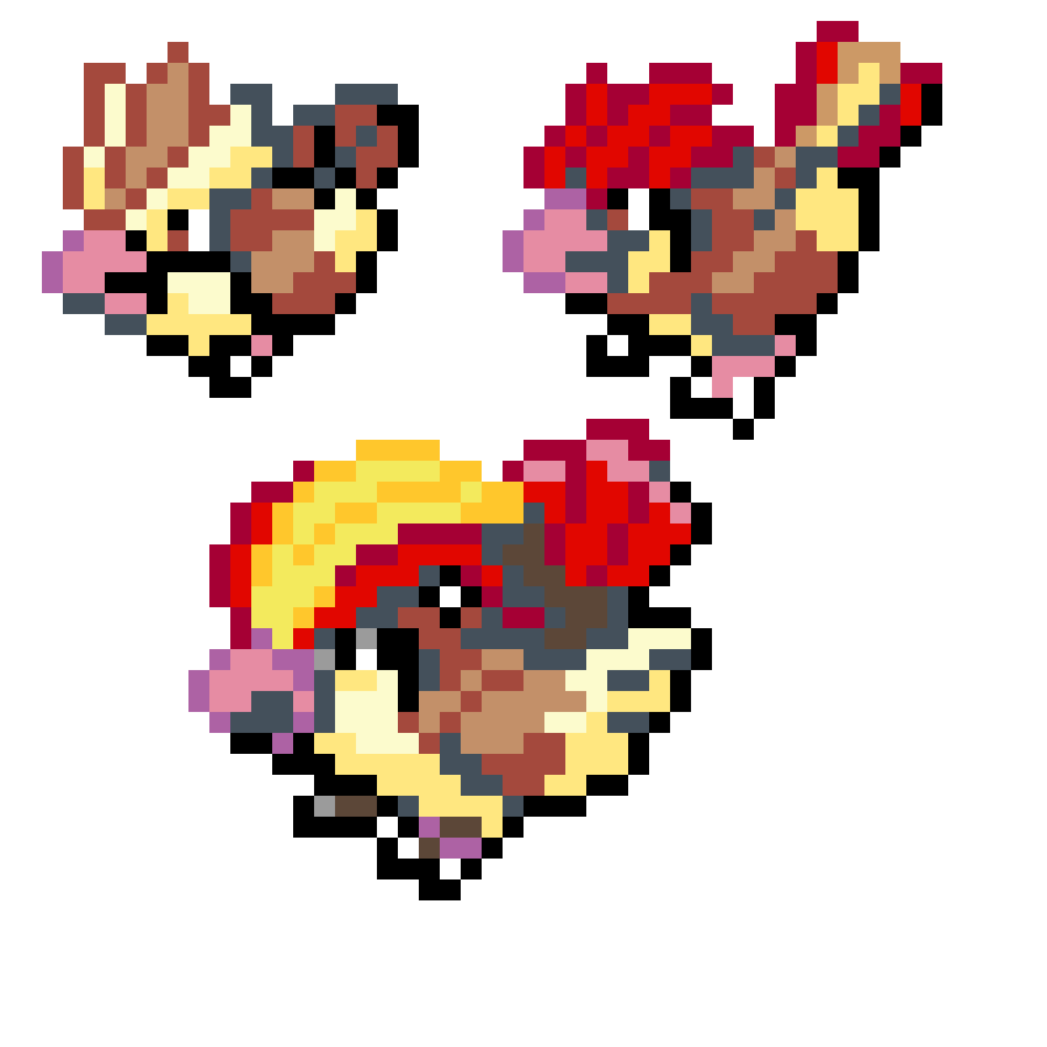 Pärlplatta mönster för Pidgey evolutioner