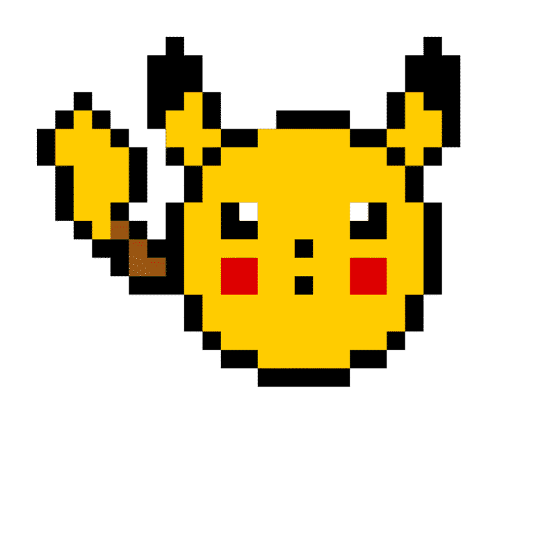 Pikaball – Pokemon Pärlplatta Mönster
