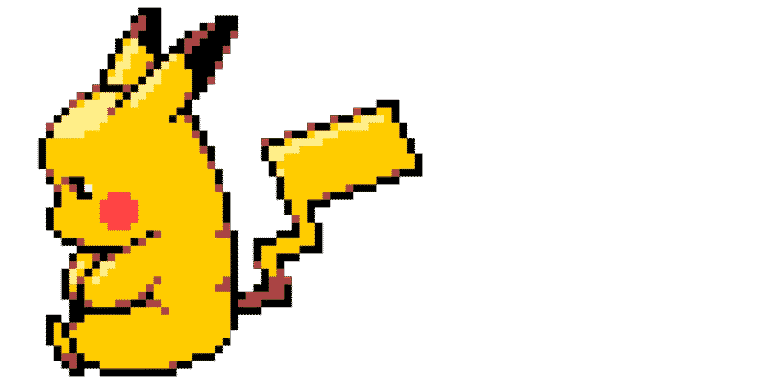 pikachu :p – Pokemon Pärlplatta Mönster