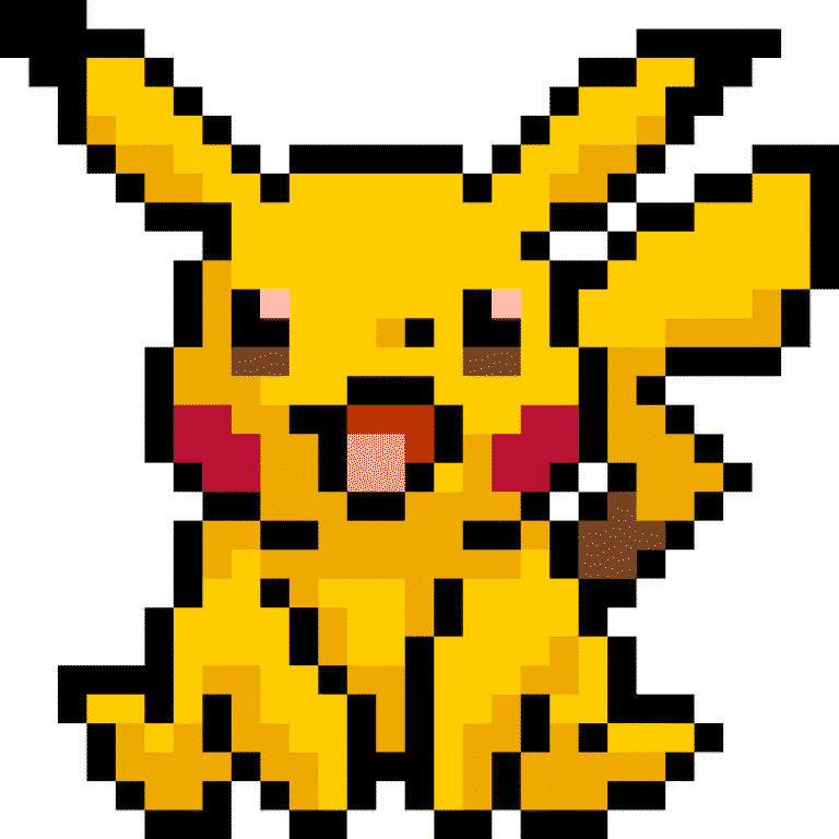 PikaPika – Pokemon Pärlplatta Mönster