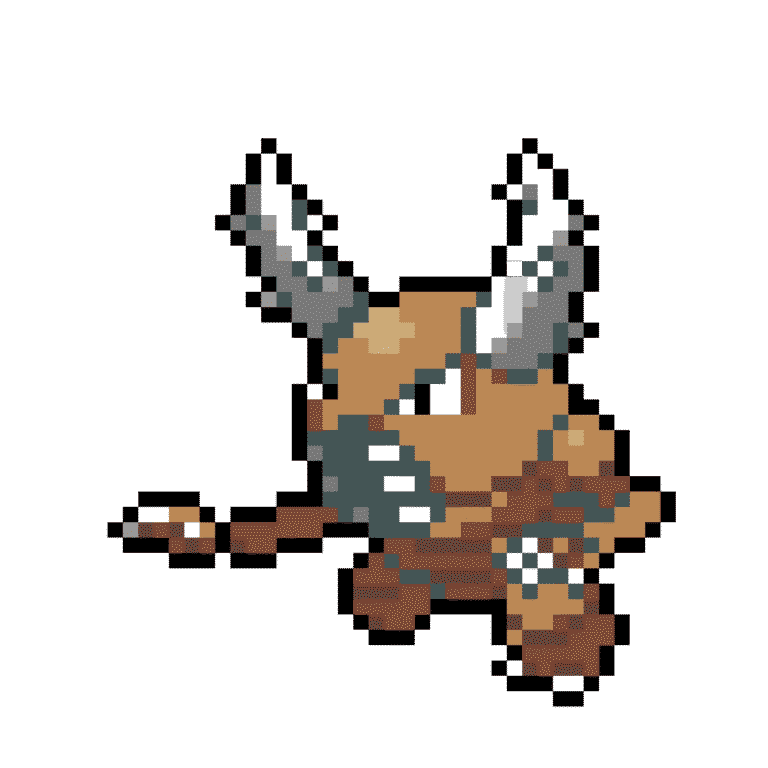 Pinsir – Pokemon Pärlplatta Mönster
