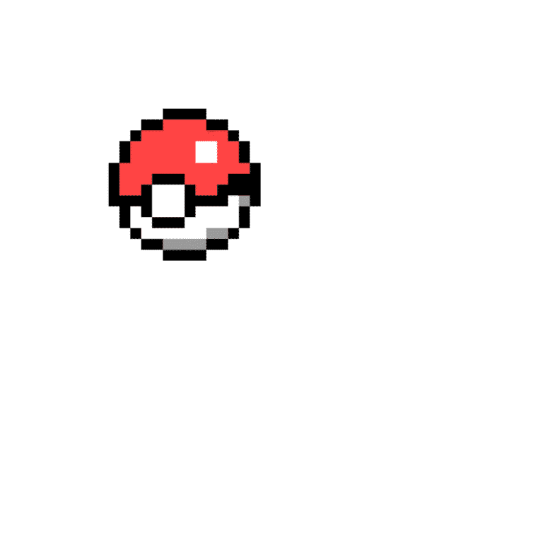 Pokebola 2.6 – Pokemon Pärlplatta Mönster