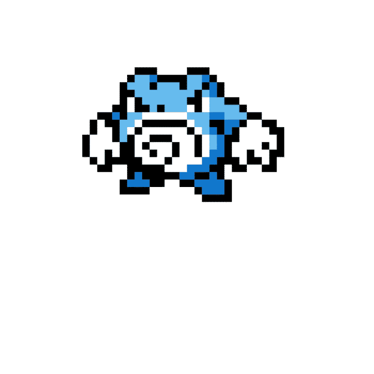 Poliwrath – Pokemon Pärlplatta Mönster