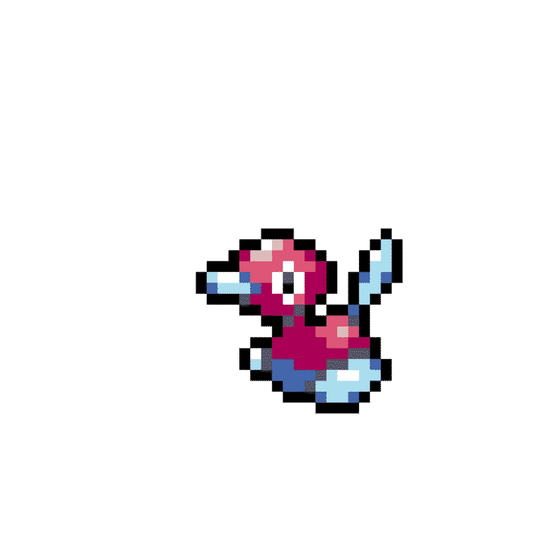 Porygon2 – Pokemon Pärlplatta Mönster