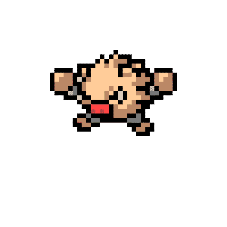 Primeape – Pokemon Pärlplatta Mönster