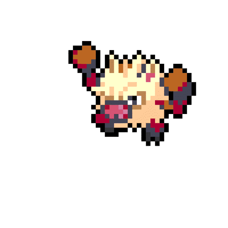 Primeape – Pokemon Pärlplatta Mönster