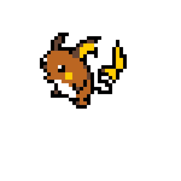 Raichu – Pokemon Pärlplatta Mönster