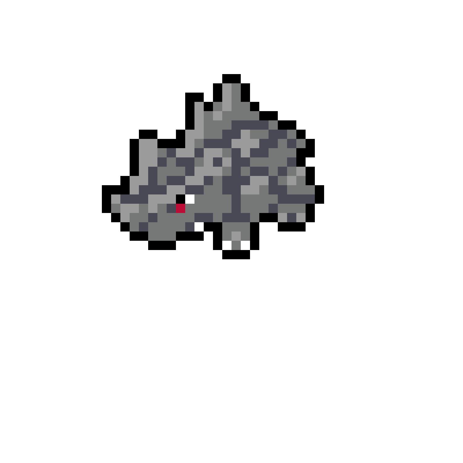 Pärlplatta mönster för Rhyhorn