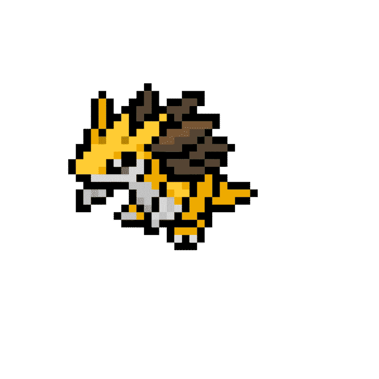 Sandslash – Pokemon Pärlplatta Mönster