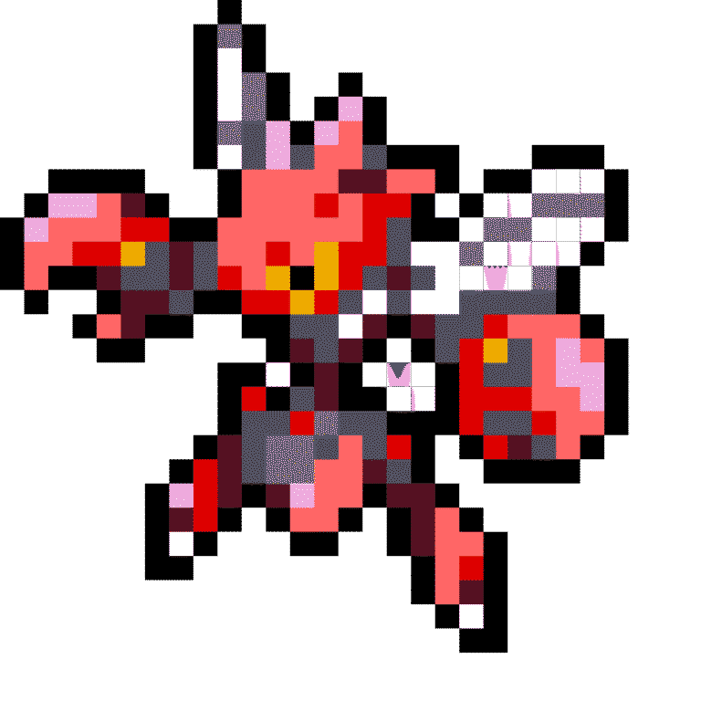 Scizor – Pokemon Pärlplatta Mönster