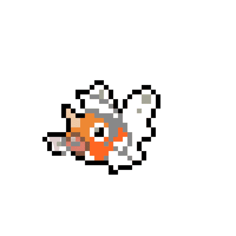 Seaking – Pokemon Pärlplatta Mönster