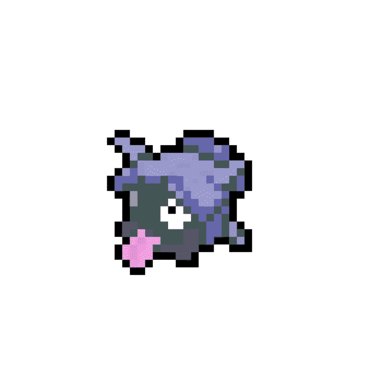 Shellder – Pokemon Pärlplatta Mönster
