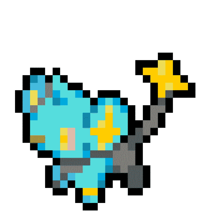 Shinx – Pokemon Pärlplatta Mönster